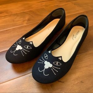 Madeline Stuart Cat Flats size 12